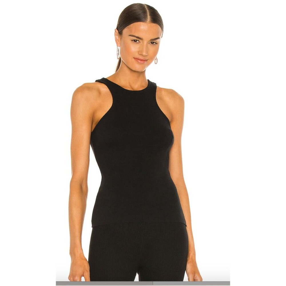 THE RANGE Black Racerback Tank Size Extra Small